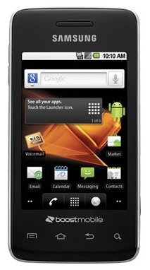 Buy Samsung Galaxy Prevail M820 No Contract 3G Android Smartphone (Boost Mobile) - Black
