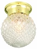Design House 501957 1 Light Ceiling Mount, 6.75 Inch by 5 7/8 Inch, Polished Brass 413KyZVBzWL. SL160 Design House 501957 1 Light Ceiling Mount, 6.75 Inch by 5 7/8 Inch, Polished Brass