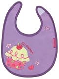 Stephen Joseph Knit Bib, Cupcake