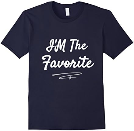 Men's I'm The Favorite Sibling Family Mom Dad Rivalry T-Shirt Large Navy