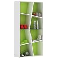 REGAL SPIDER wei� Raumteiler Standregal B�cherregal