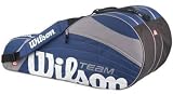 : WILSON TEAM SUPER SIX BAG TENNISTASCHE NEU Z6069