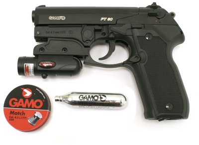 Gamo PT - 80 Combo Laser Air Pistol