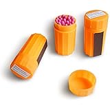 Jackie 3 Packs Portable Extra-large Head Windproof Waterproof Matches