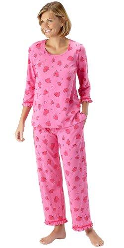 Sweetheart Ruffled Pajamas