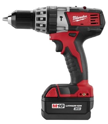 Milwaukee 2602-22DC M18 18-Volt 1/2-Inch Cordless Hammer Drill Driver Kit with AC/DC Charger