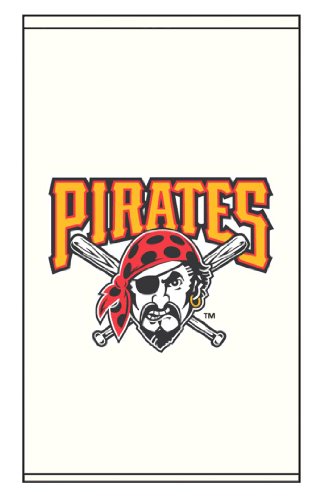Roller Shades MLB Pittsburgh Pirates Primary Logo - Off-White Background 0571_0002