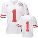 Search : Nebraska Cornhuskers -No. 1- White Replica Football Jersey