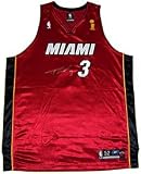 Dwyane Wade Autographed / Signed Jersey Authentic Red Championship Heat Jersey