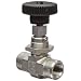 Parker NP6 Series Stainless Steel 316 Needle Valve, Inline, Hand Wheel, PCTFE Tipped Stem, NPT Female