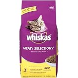 Whiskas Meaty Selections Dry Cat Food, 6-Pound