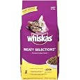 Whiskas Meaty Selections Dry Cat Food, 6-Pound