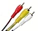 BPI - Composite Audio / Video Cable - 12ft - Gold Plated RCA Connectors