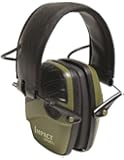 Howard Leight by Honeywell Impact Sport Sound Amplification Electronic Earmuff, Classic Green (R-01526)