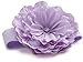 Mud Pie Baby Buds Large Flower Headband, Purple