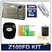 Fujifilm FINEPIX Z100fd (Satin Silver) Sensible Mega Savings bundle