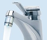 Edelstahl Wassersparaufsatz fuer Wasserhahn