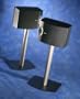 Bose (31089) FS-01 bookshelf speaker floorstands (Silver) (MSRP $ 89.00 To get a Deal : eMail@HDtronics.com)