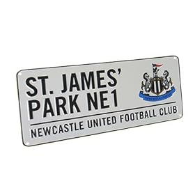 Newcastle United F.C. Street Sign