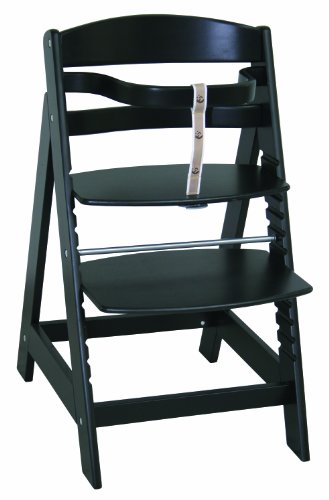 Roba 7562 S - Treppenhochstuhl, schwarz lackiert Roba 7562 S - Treppenhochstuhl, schwarz lackiert