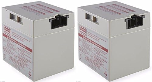 2 PACK of Power Wheels Gray 12 Volt Battery Fisher Price Grey 12V 00801-0638