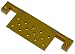 Custom Tag Bracket - Hinge Style For Undertail, Anodized Gold (product code #A3024G)