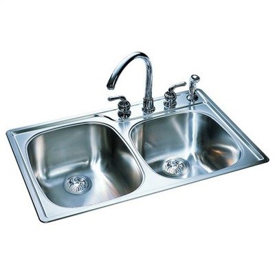 33 x 22 Stainless Kitchen Sink