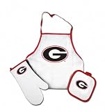 Georgia Bulldogs Tailgate & Kitchen Grill Combo Set