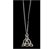 Celtic Triskele English Pewter Necklace