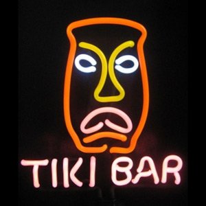 Tiki Bar Sculpture Neon Sign