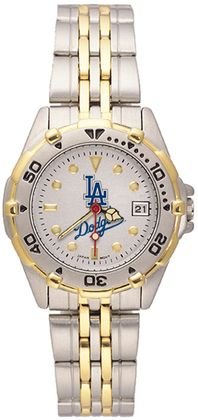 Los Angeles Dodgers MLB All Star Watch with Stainless Steel Band - Women's