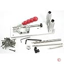 TD Industrial Adjustable Pocket Hole Jig Wood Screw Drill Bit Kit