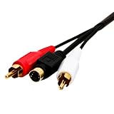 RCA DV6SA S-Video/Stereo Audio Cable (6 ft)