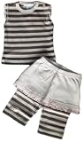 Mish Mish Pink and Grey Skirted Pants Set Size 6M