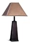 2 Cappuccino Finish Modern Contemporary Table Desk Lamp Lamps