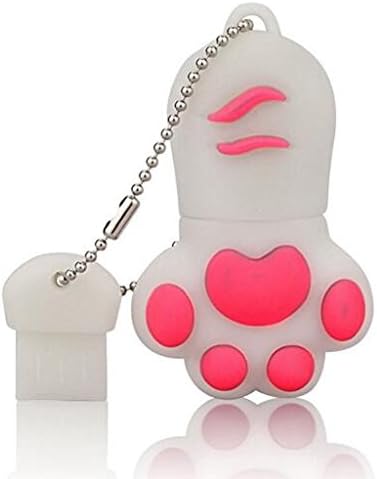 USBFamily86 32GB U disk 32GB USB Flash Drive 32GB Thumb Drive 32GB Memory Stick Pen Drive with a gift (white paw)
