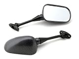 2003-2008 Honda CBR 600 1000 RR Carbon Racing Mirrors