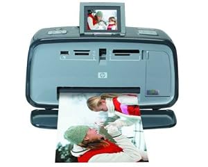 HP A618 Photosmart Compact Photo Printer with Built-in Wireless Bluetooth Technology