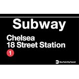 Chelsea Metal Subway Sign