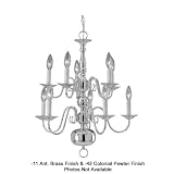 International 3623-42 10 Light Americana Chandelier