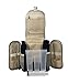 Messi Essentials Hanging Toiletry Bag Travel Kit w/ TSA Approved Squeeze Bottles