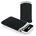 eForCity Insten Soft Pouch Compatible with Apple iPhone 4S - Retail Packaging - Black
