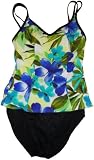 Women's Miraclesuit Two-Piece Bathing Suit Malibu Blue Size 10