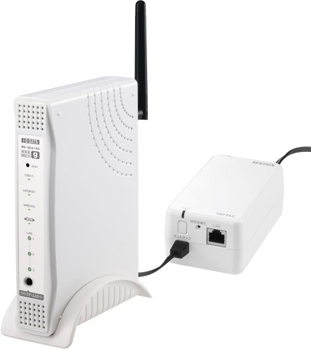 I-O DATA IEEE802.11g/b 無線LANルーター&PLCアダプター PLC-ET/MY-G54