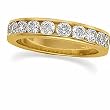 14K Yellow Gold Diamond Anniversary/Wedding Band - 1.00 Ct.