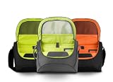 Be.ez 100587 LA besace 13 Classic Messenger Bag for MacBook 13.3 (Black / Orange )