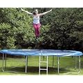 Hudora Trampolin ohne Sicherheitsnetz 426 cm �, 4 F��e, belastb. bis 150 kg