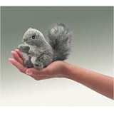 Folkmanis Mini Squirrel Finger Puppet