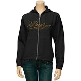 Purdue Boilermakers Ladies Black Script Full Zip Vintage Hoody