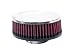 K&N RA-055V Universal Chrome Filter
